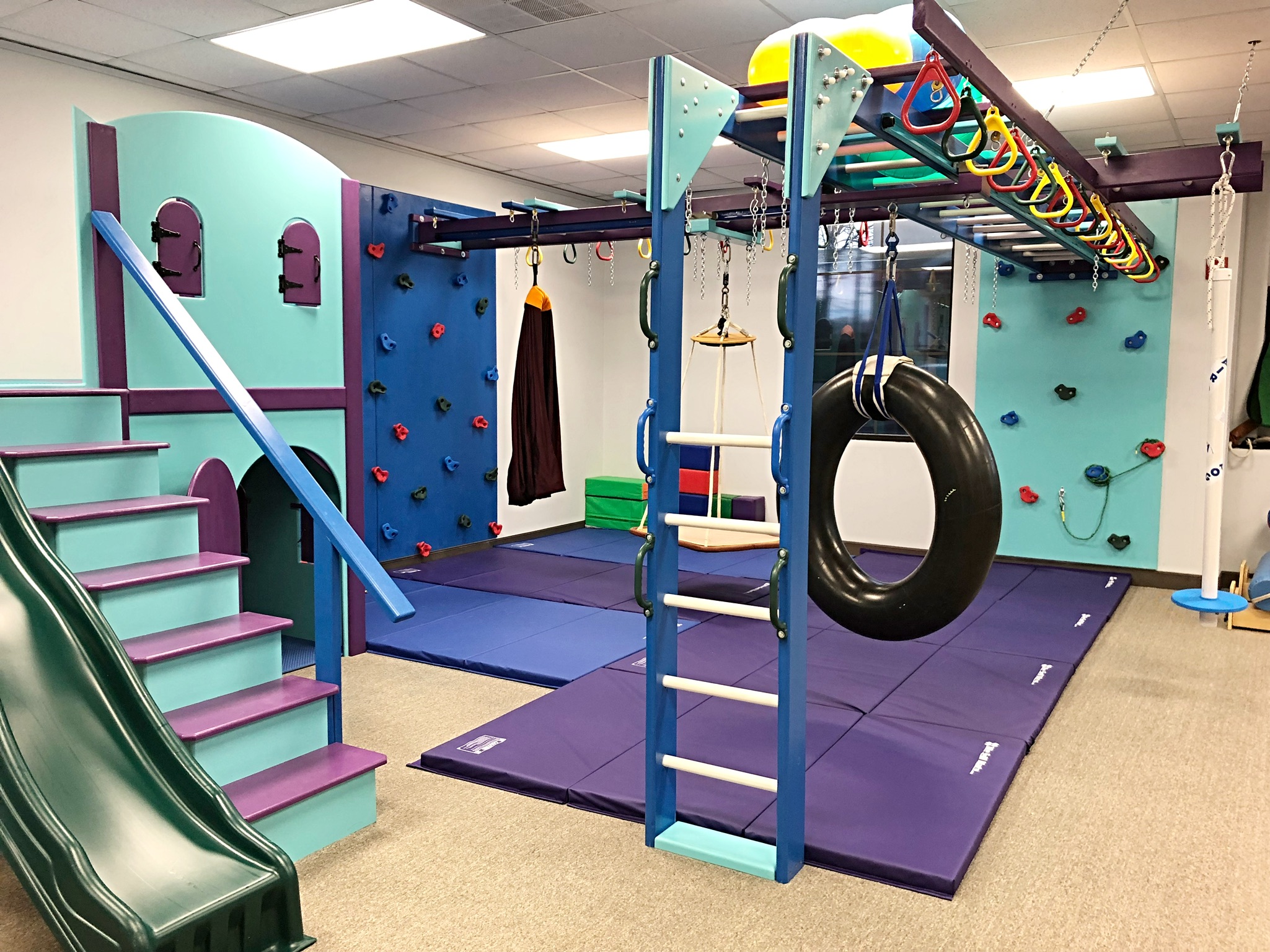 Sensory Gym – Handprints & Footsteps Pediactric Therapy